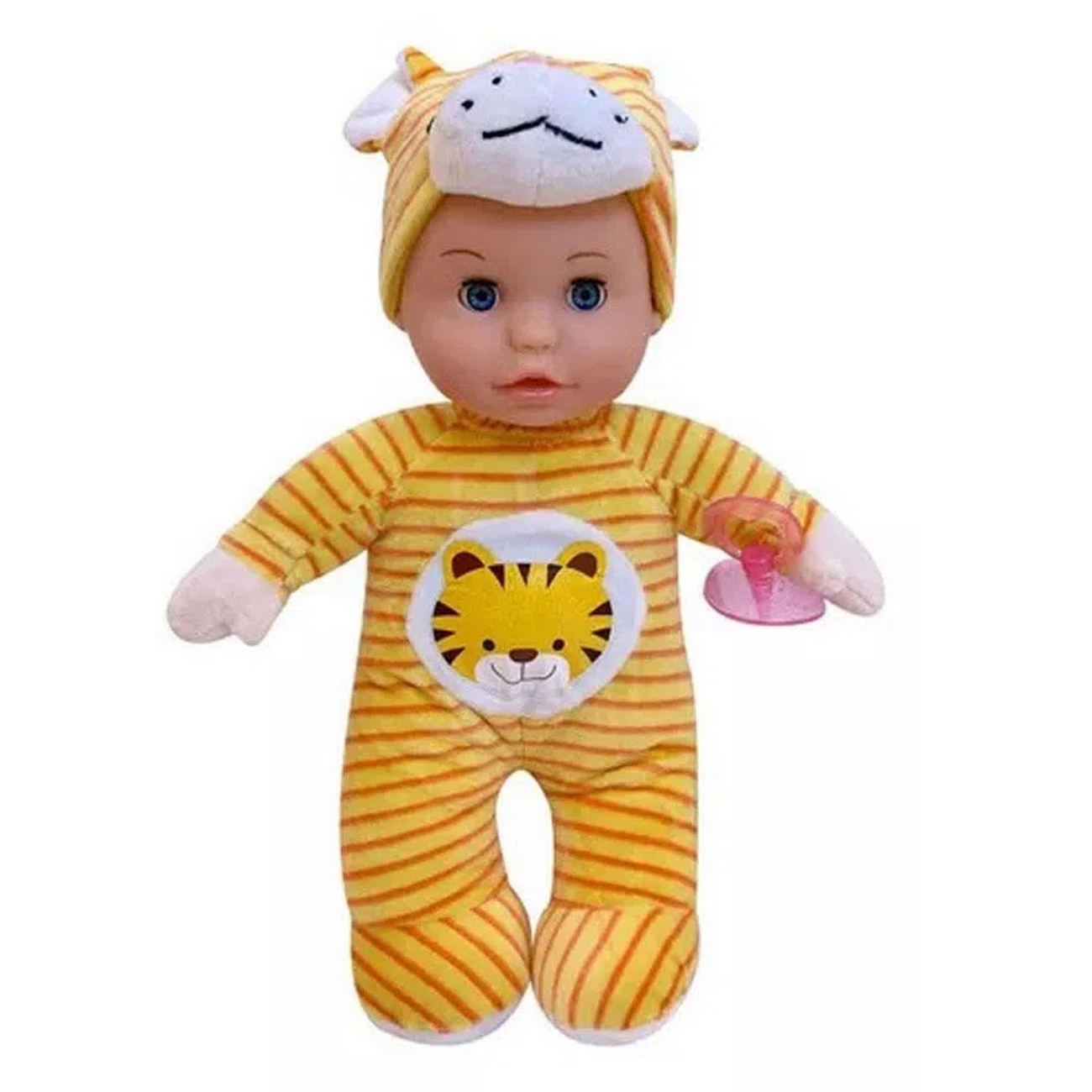 Muñeco Bebe Niñas Mi Baby Sonido Felpa Juguete Pijama Tigre